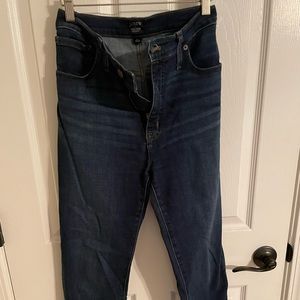 J. Crew high rise skinny jeans in signature stretch